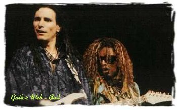 Cannes,1993, en concert avec TM Stevens